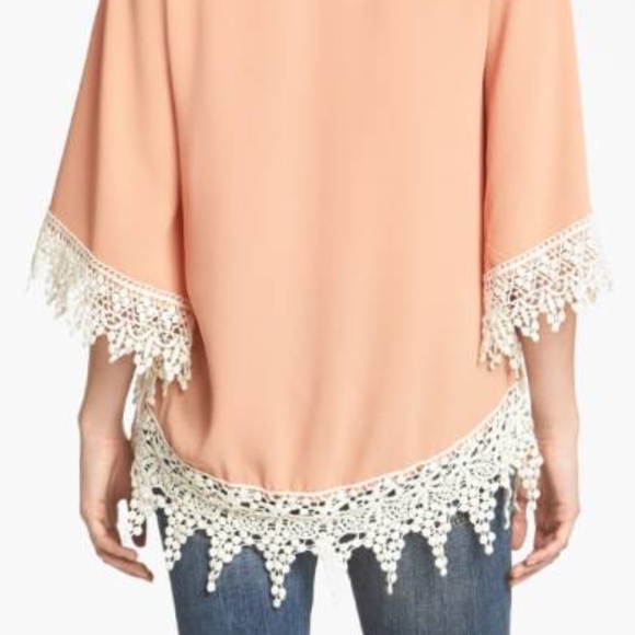 ASTR Crochet Trim Top - Picture 6 of 6